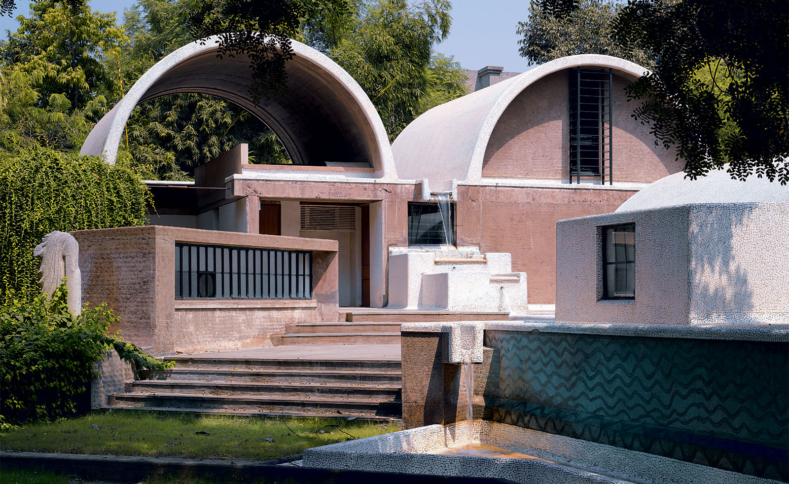 Architect Bv Doshi Works - HD Wallpaper 