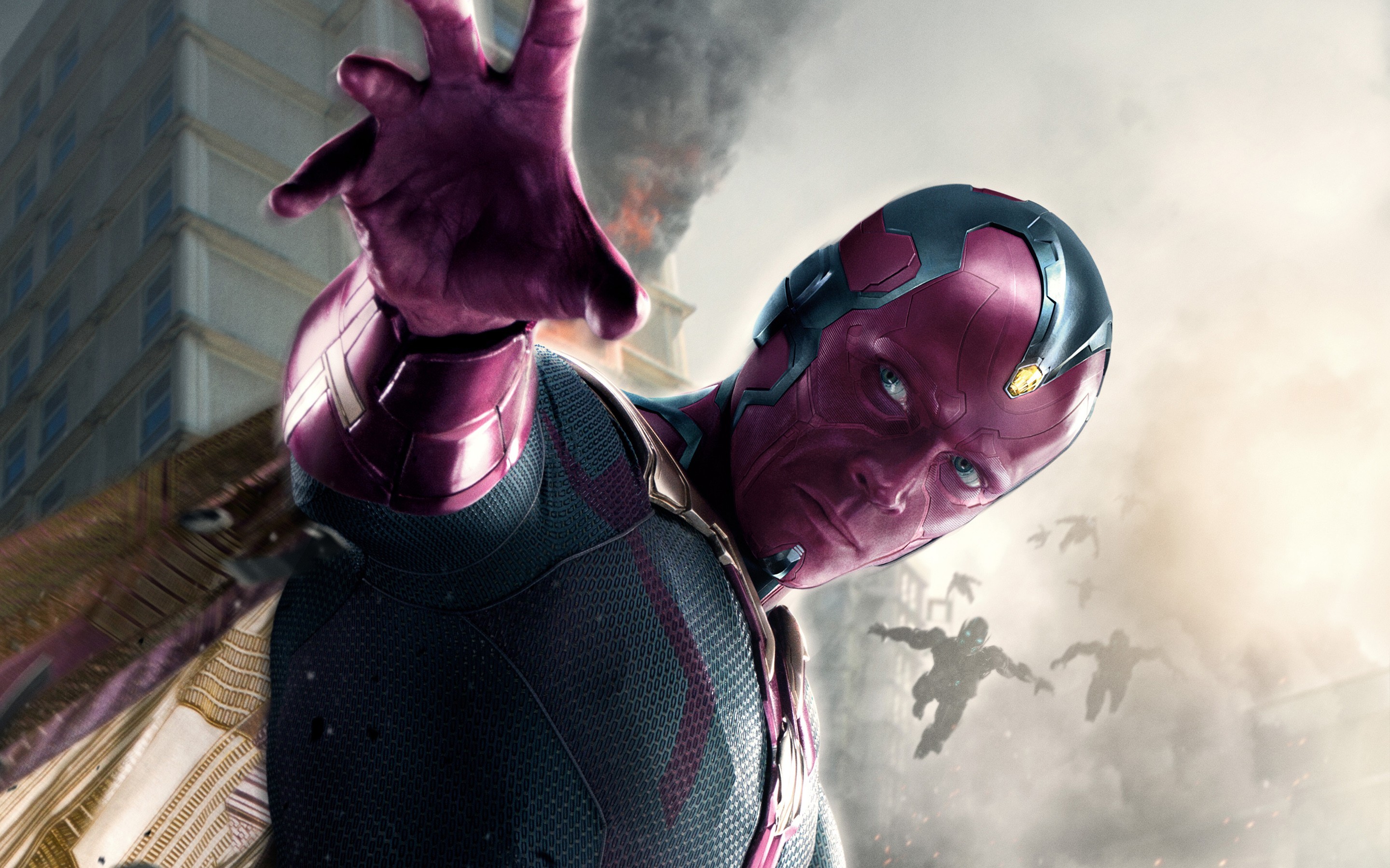 Avengers Age Of Ultron Vision 
 Data Src Cool The Vision - Marvel Vision - HD Wallpaper 
