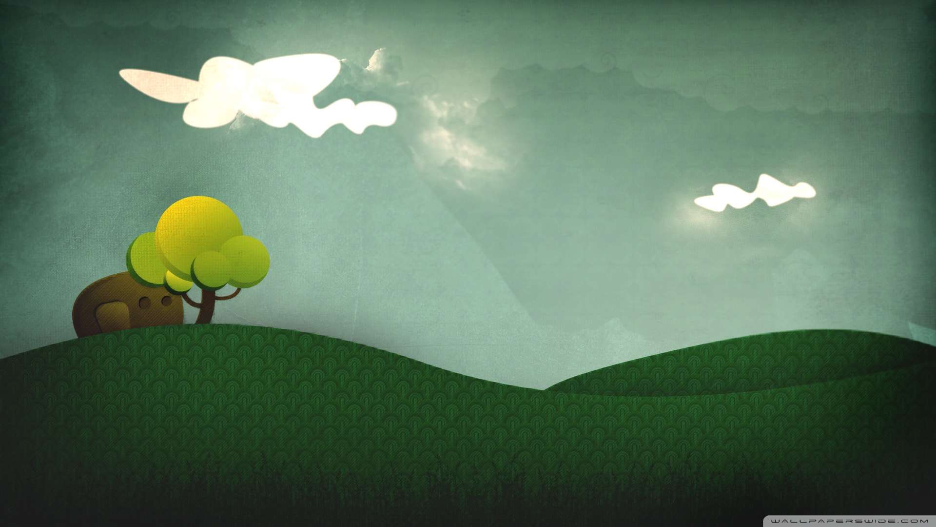 Far Away Land Cartoon - HD Wallpaper 