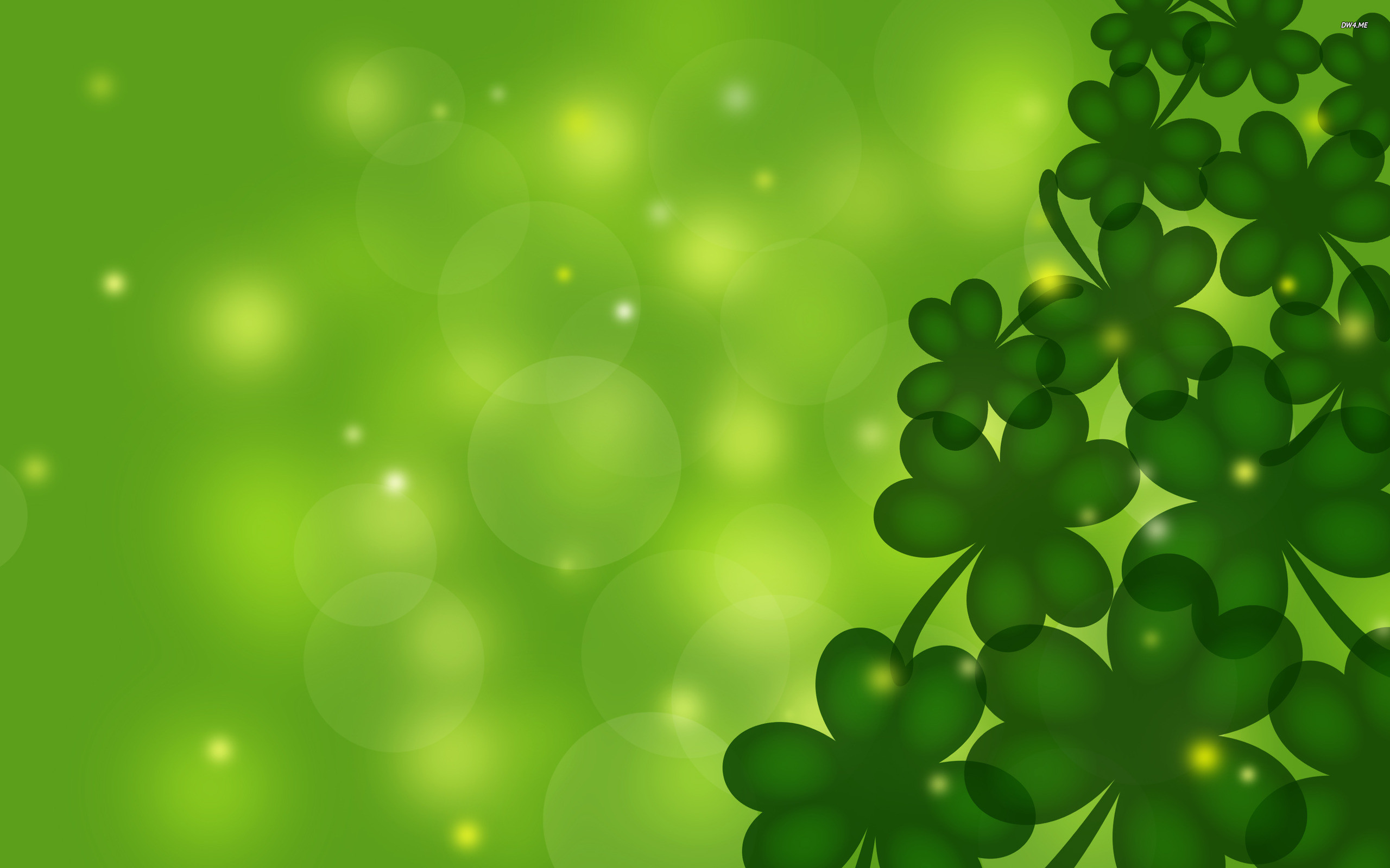 Wallpapers Shamrock - Hình Nền May Mắn - HD Wallpaper 