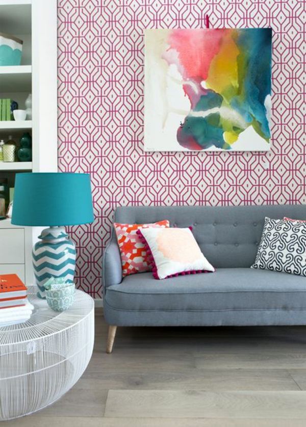 Living Room Wall Design Ideas - Wallpaper - HD Wallpaper 