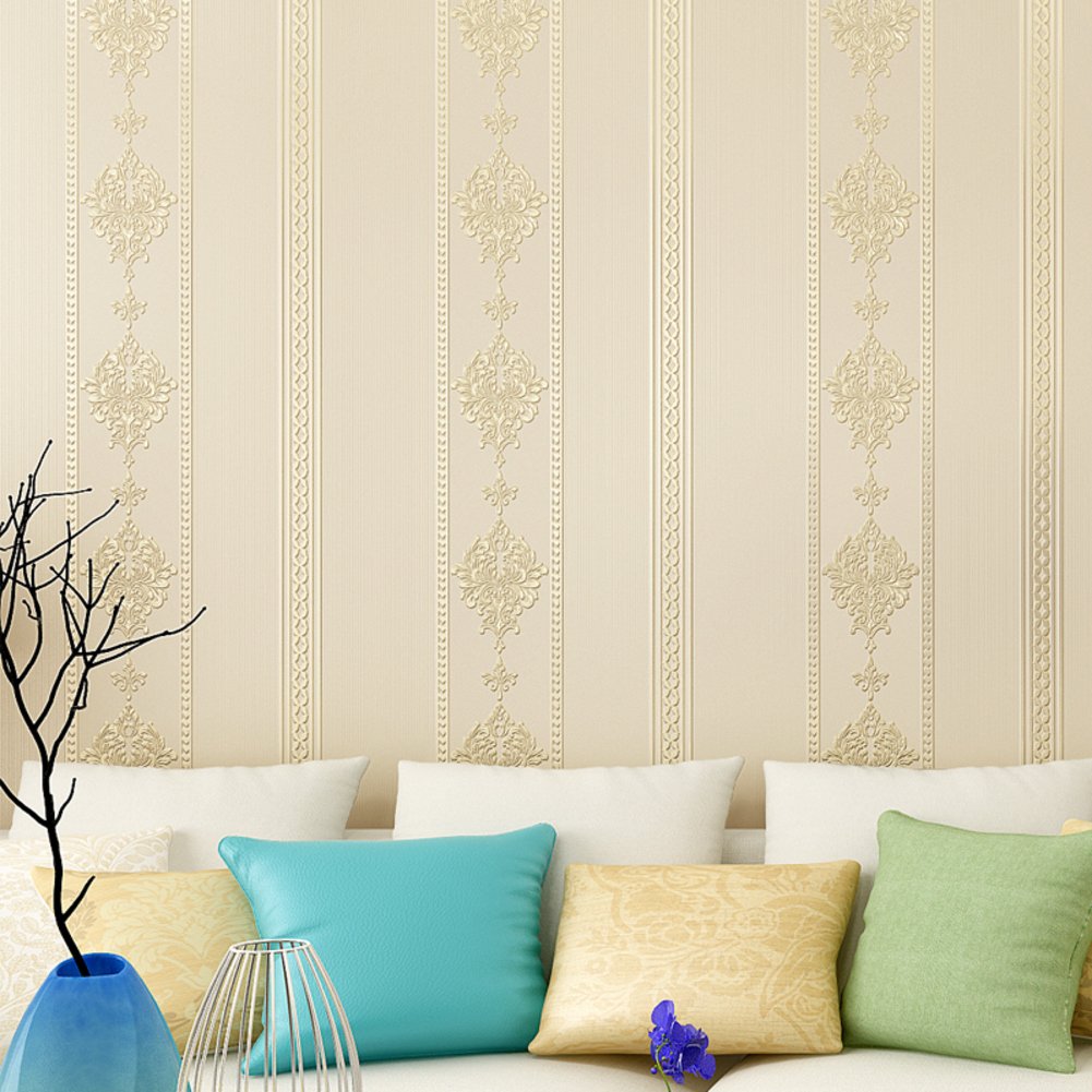 Dxg&fx Sophisticated Simple Embossed Nonwoven Wallpaper - Studio Couch - HD Wallpaper 