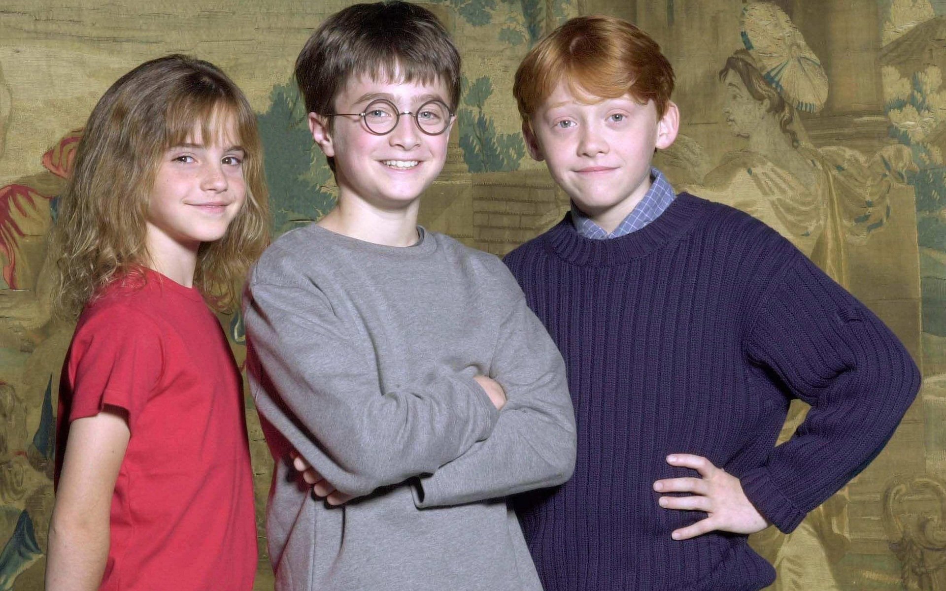 Harry Potter Part 1 Cast - HD Wallpaper 