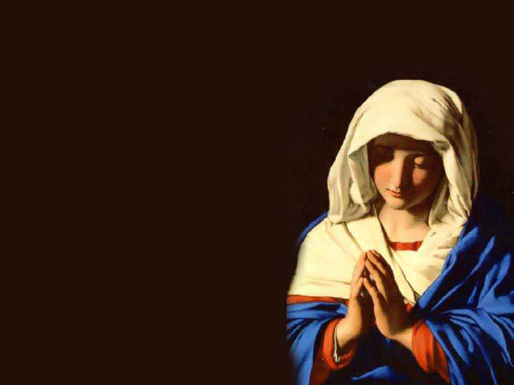 Virgin Mary Powerpoint Background - 1024x768 Wallpaper - teahub.io