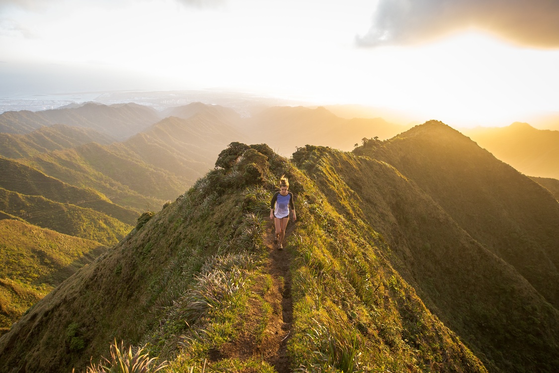 Wilderness,terrain,mount Scenery - Oahu Hike - HD Wallpaper 