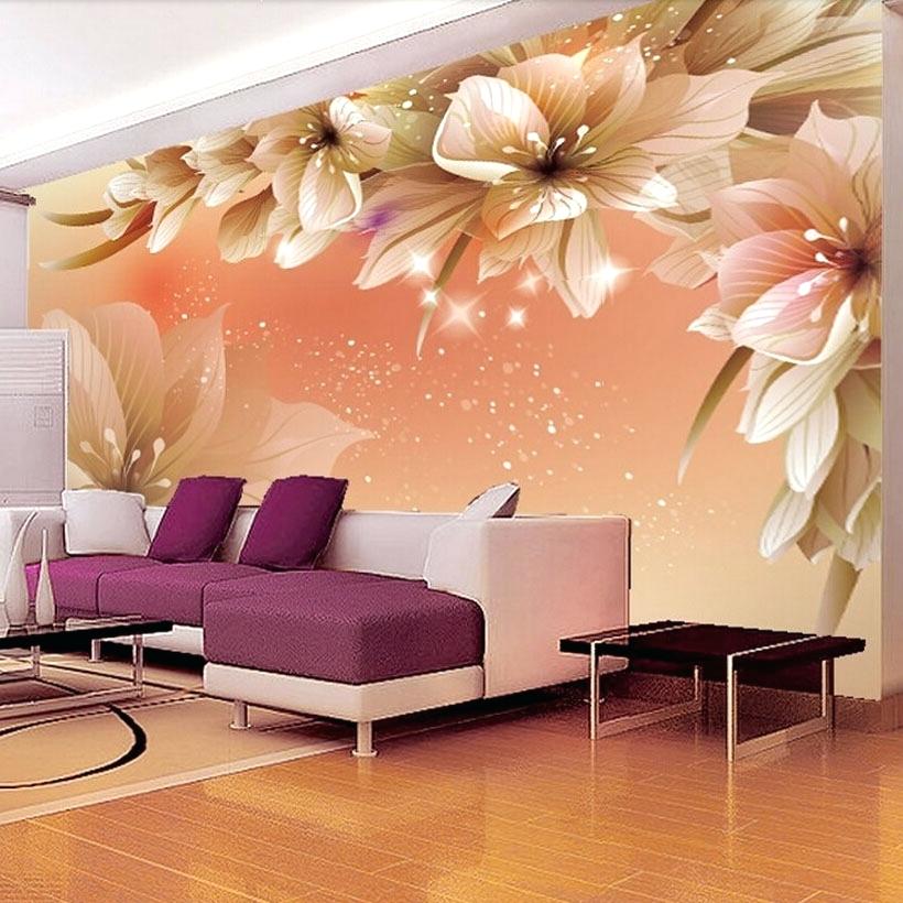Flower 3d Wall Art Design - HD Wallpaper 