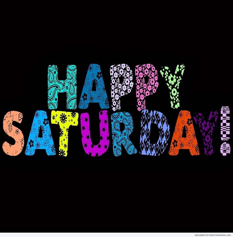 Saturday Image - Happy Saturday Clipart - HD Wallpaper 