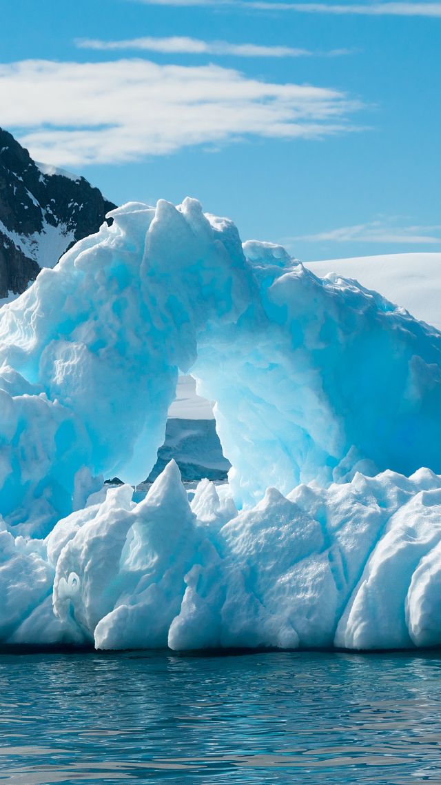 Antarctica, 5k, 4k Wallpaper, 8k, Iceberg, North, Winter - Antarctica  Wallpaper 4k Iphone - 640x1138 Wallpaper 