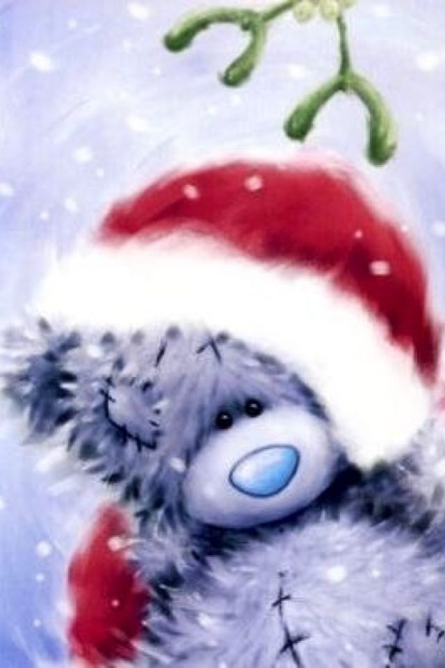 Merry Christmas Teddy Gif - HD Wallpaper 
