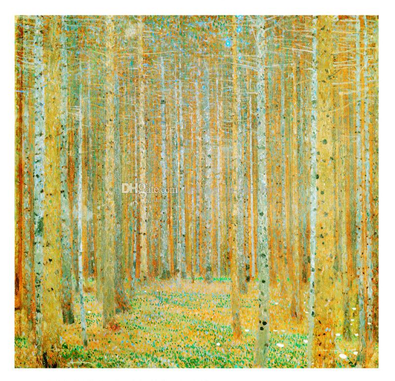 Tannenwald (pine Forest), 1902 - HD Wallpaper 