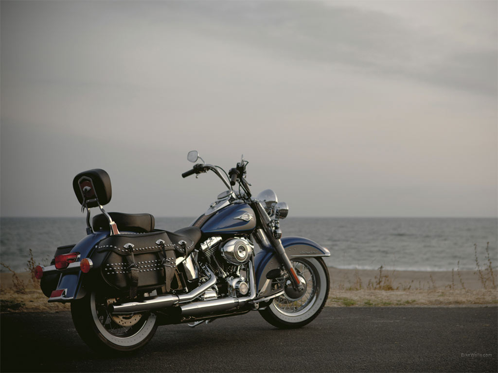 Davidson Flstc Heritage Softail Classic Wallpaper - Heritage Softail Classic - HD Wallpaper 