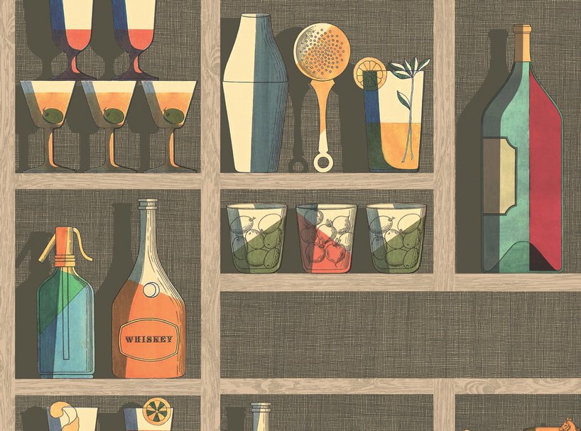 Cole And Son Cocktails - HD Wallpaper 