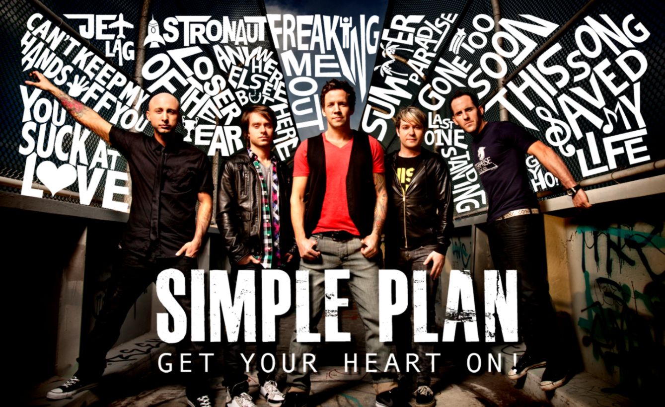 Music Kissed By A Ginger - Simple Plan - HD Wallpaper 