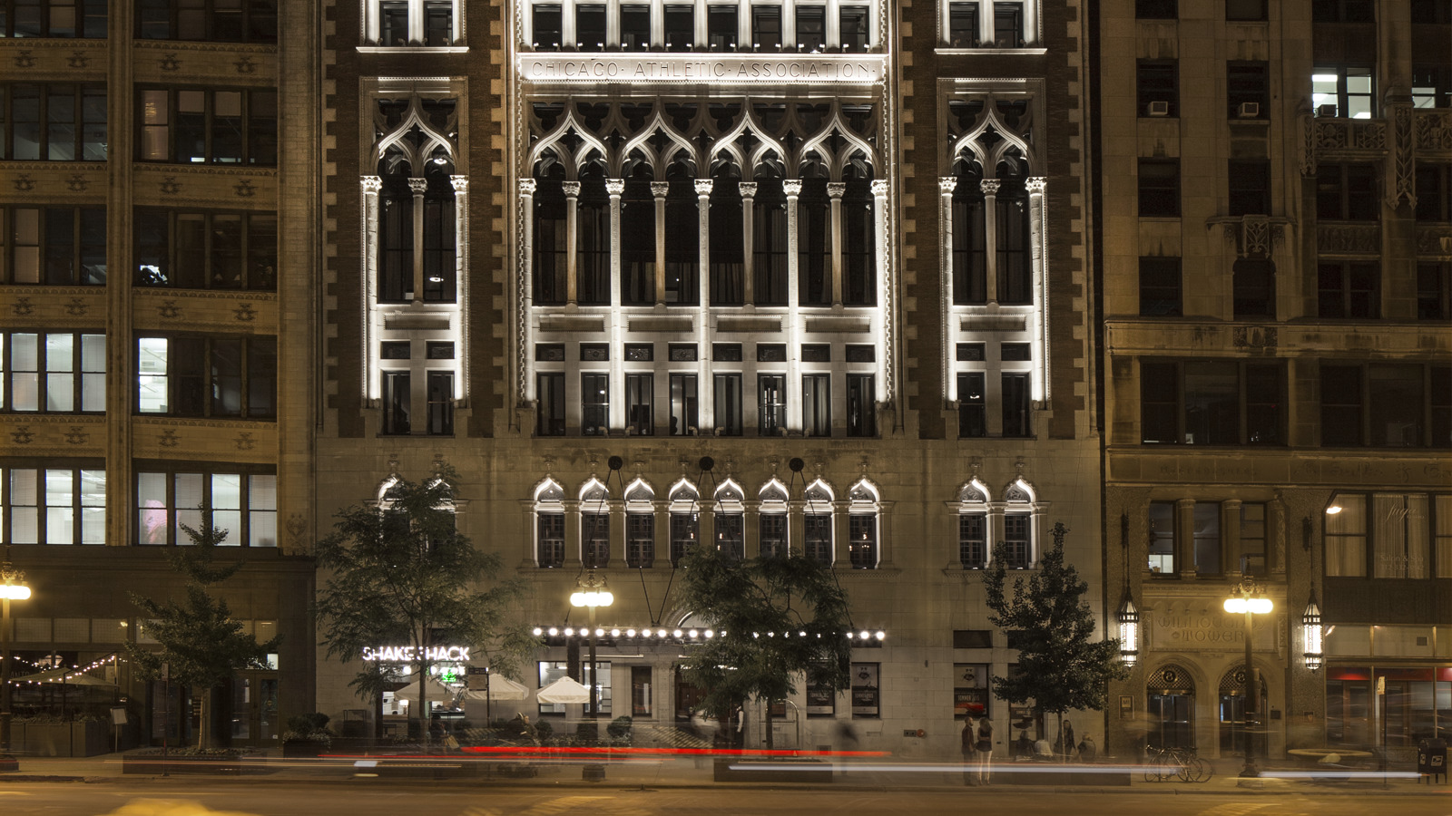 Exterior Of Chicago Athletic Association Hotel - Chicago Athletic Association Hotel - HD Wallpaper 