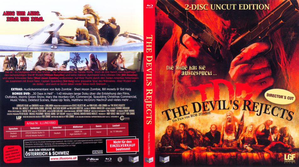 Devil's Rejects Blu Ray Cover - HD Wallpaper 