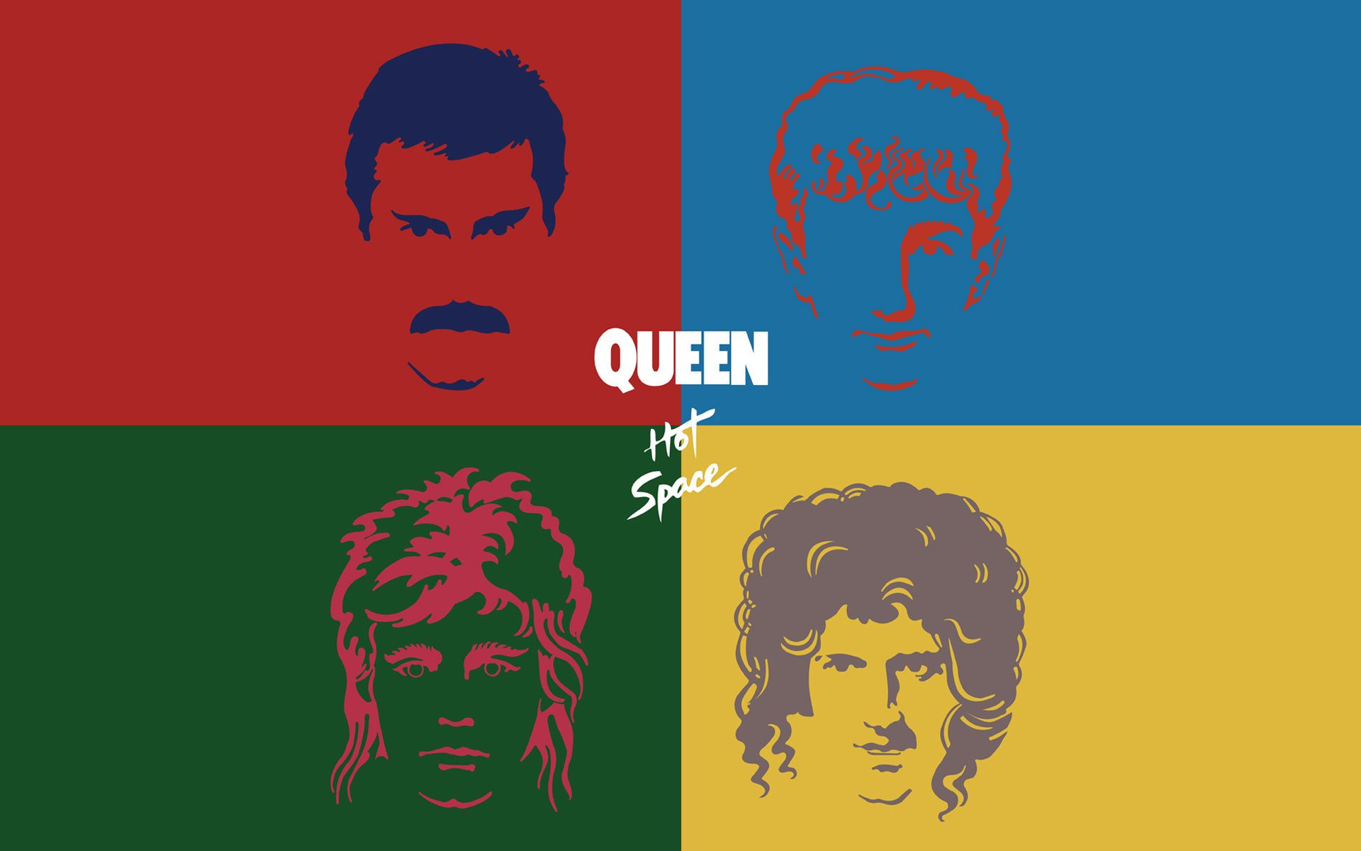 Band Wallpaper Queen - HD Wallpaper 