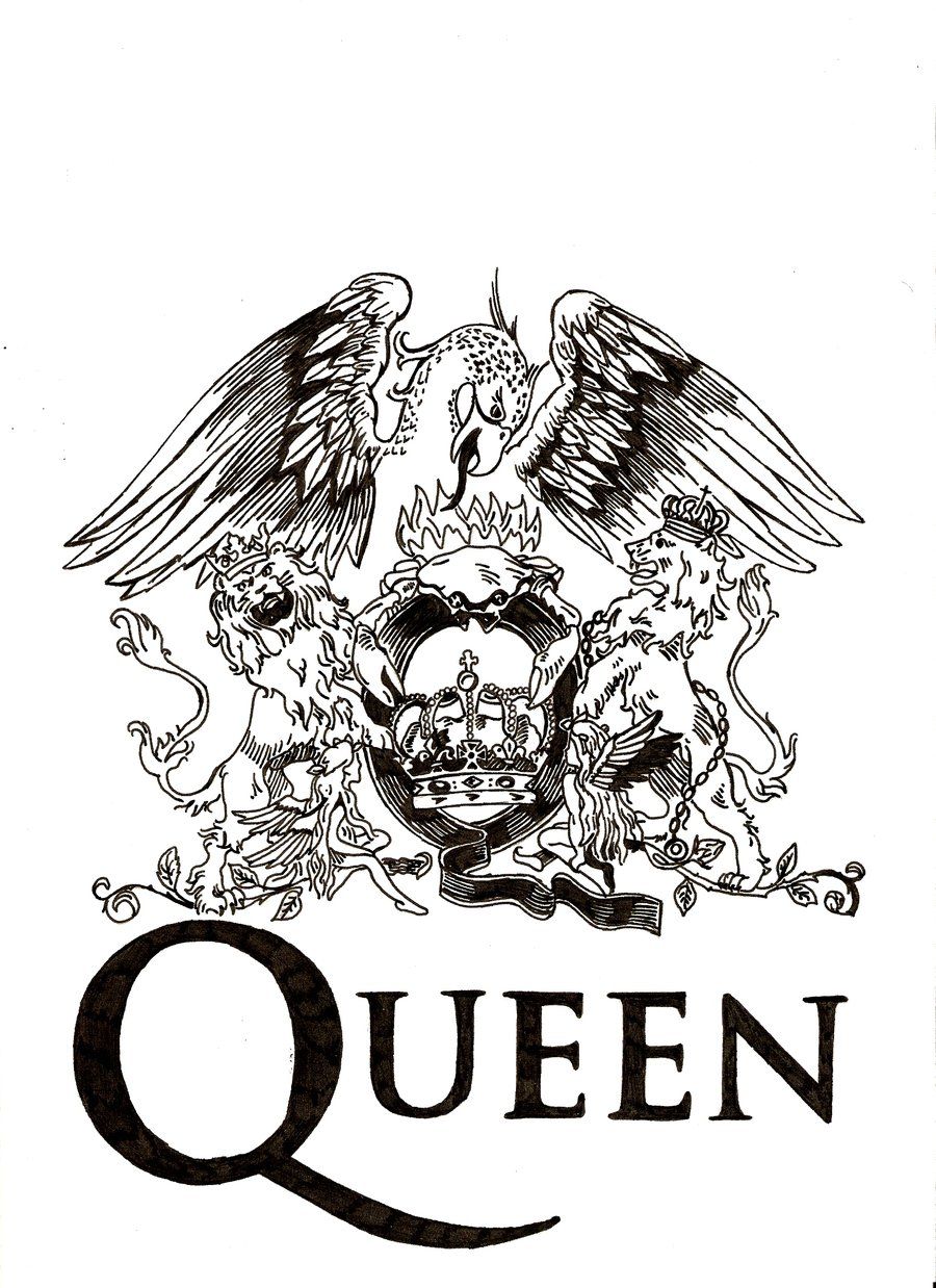 Band Logo Queen Logo - HD Wallpaper 