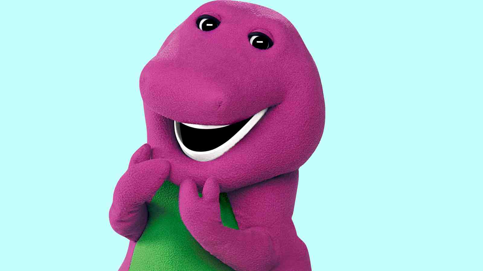 Barney The Dinosaur Thumbs Up - HD Wallpaper 