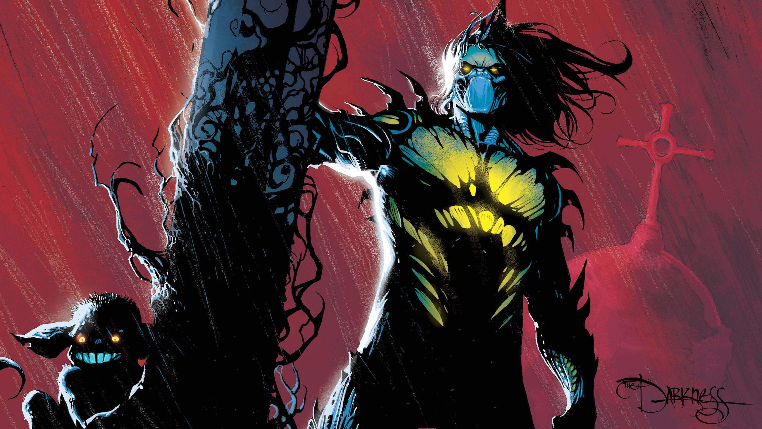 Darkness Comic Wallpaper Hd - HD Wallpaper 