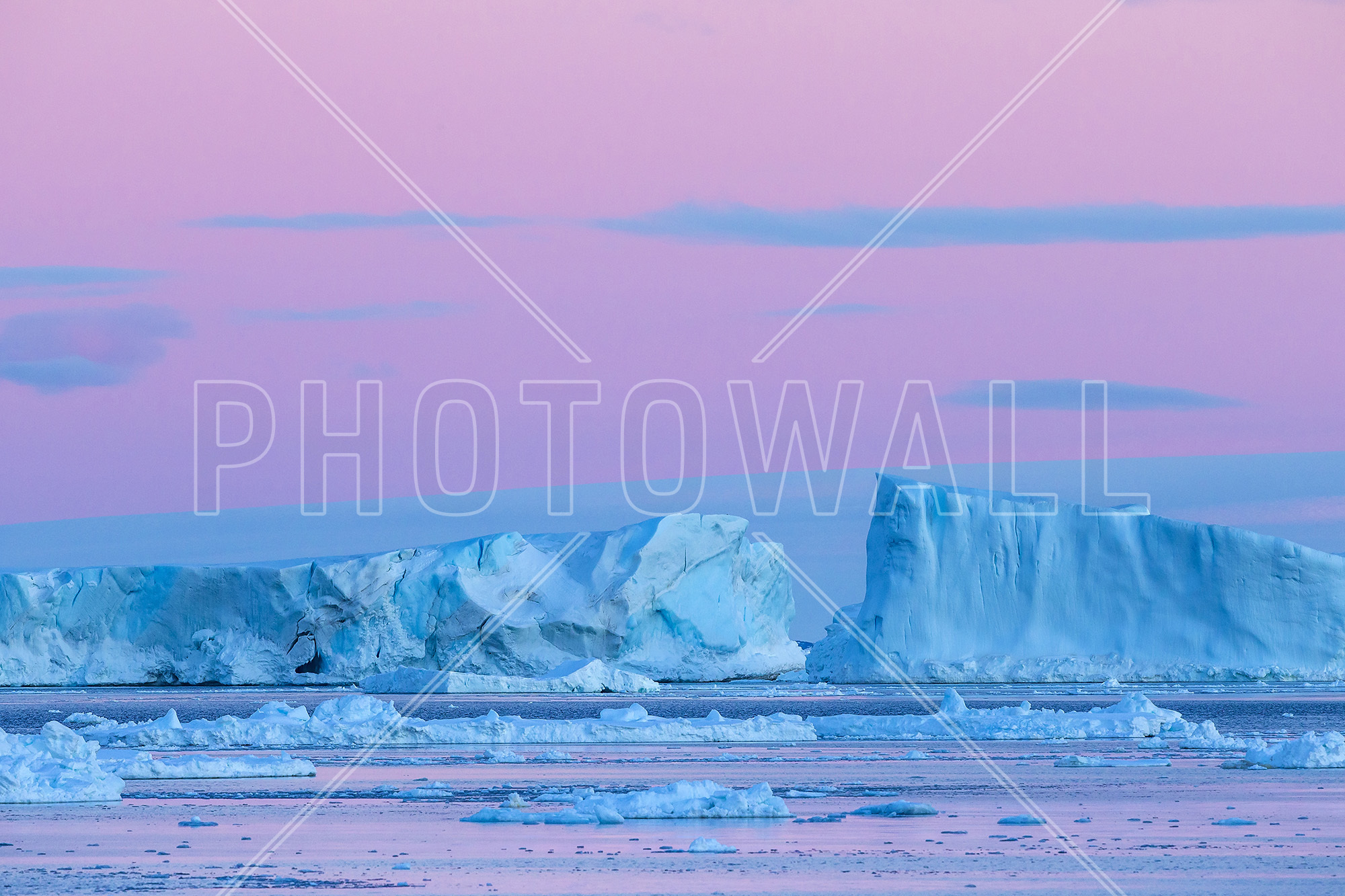 Iceberg At Dawn In Spring, Antarctica - Dawn In Antarctica - HD Wallpaper 