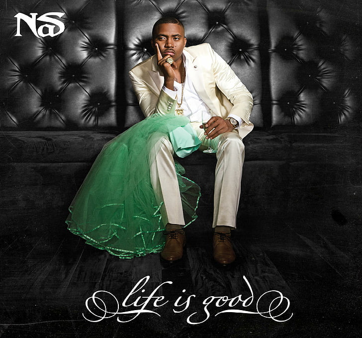 Hip, Hop, Nas, Poster, Rap, Rapper, Hd Wallpaper - Nas Life Is Good - HD Wallpaper 