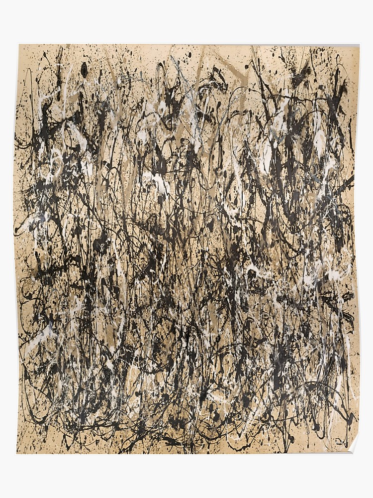 Autumn Rhythm Number 30 Autumn Pollock - HD Wallpaper 