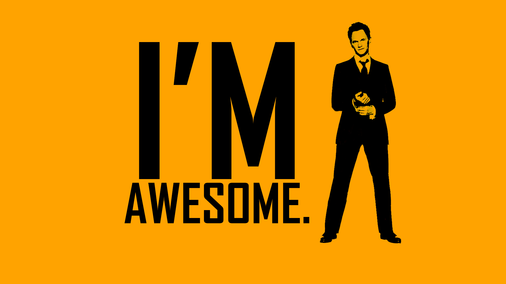 I M Awesome - Self Obsession - HD Wallpaper 