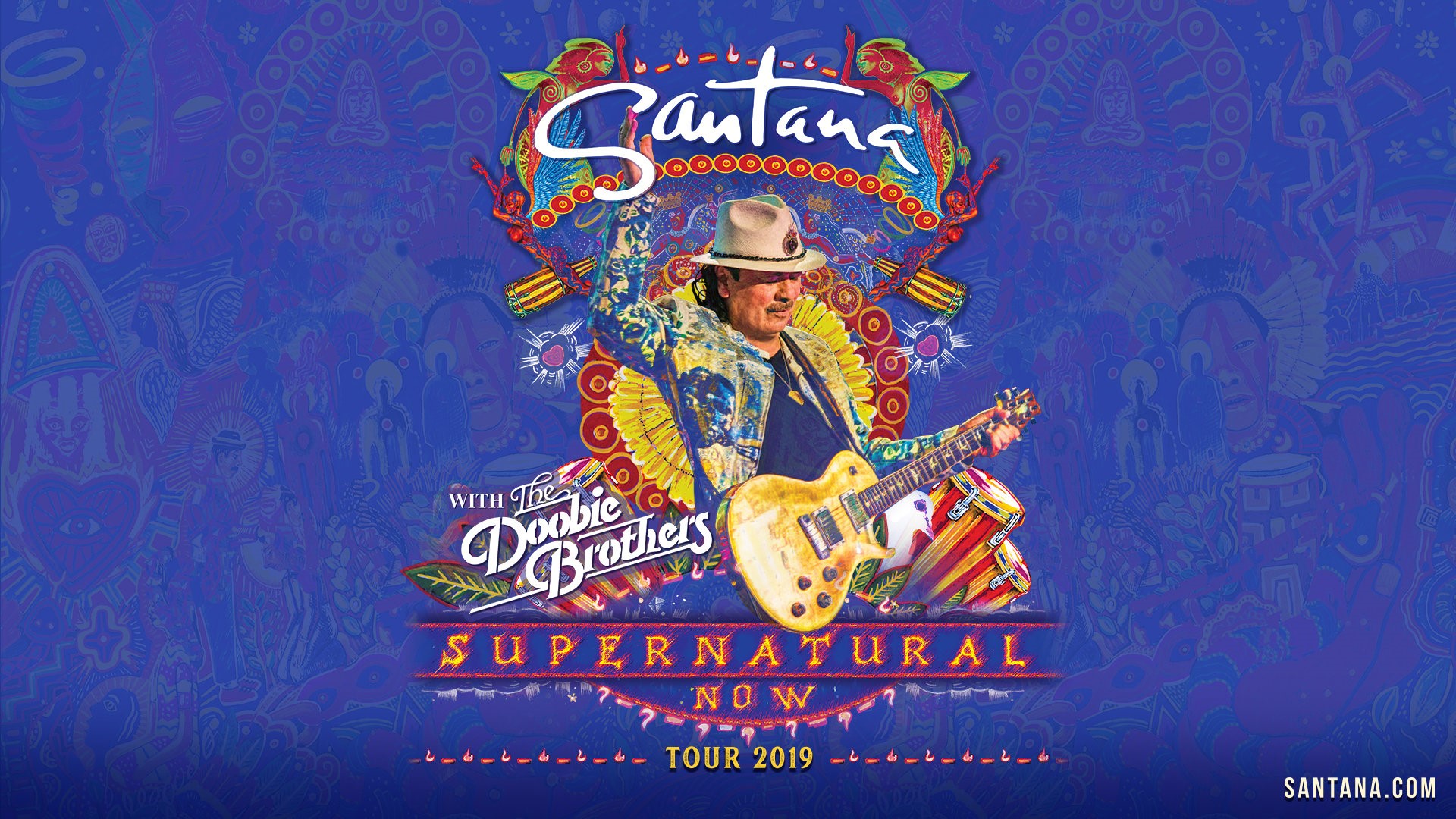 Santana Supernatural Now Tour - HD Wallpaper 