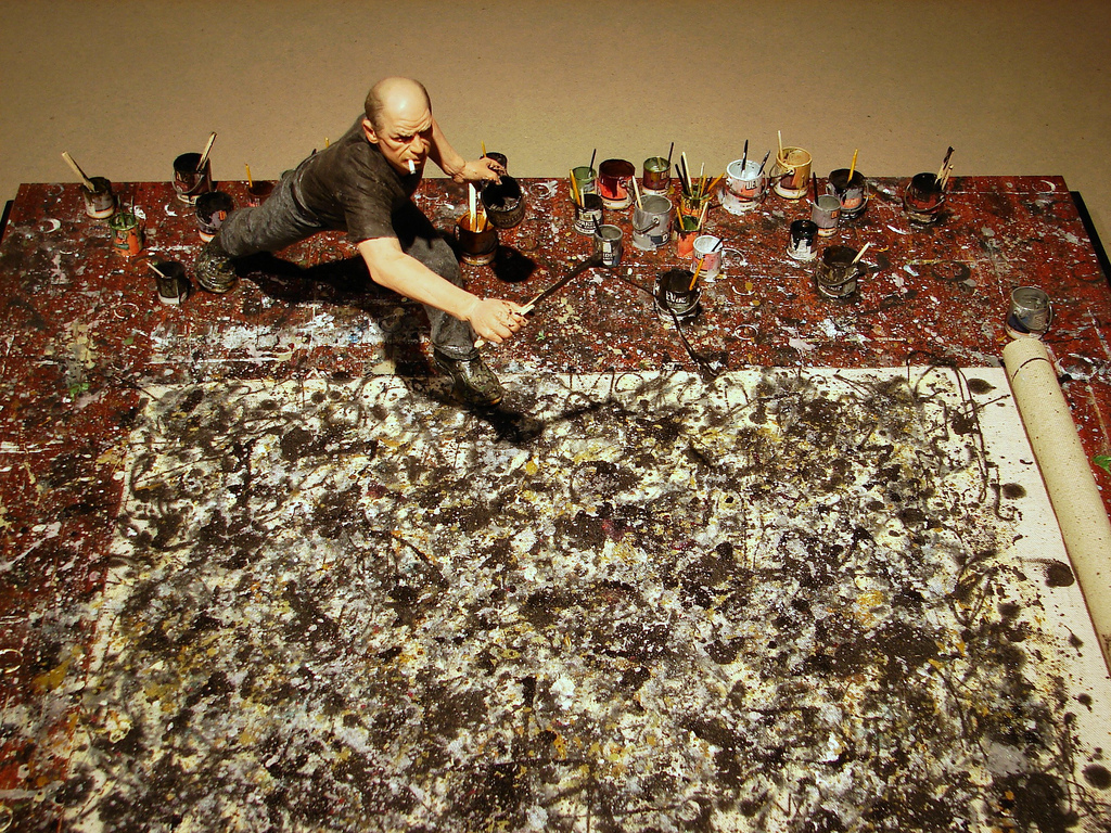 Jackson Pollock - HD Wallpaper 