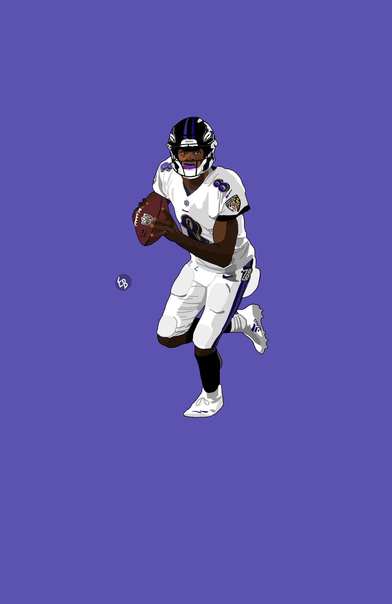 Lamar Jackson Wallpaper Iphone - HD Wallpaper 