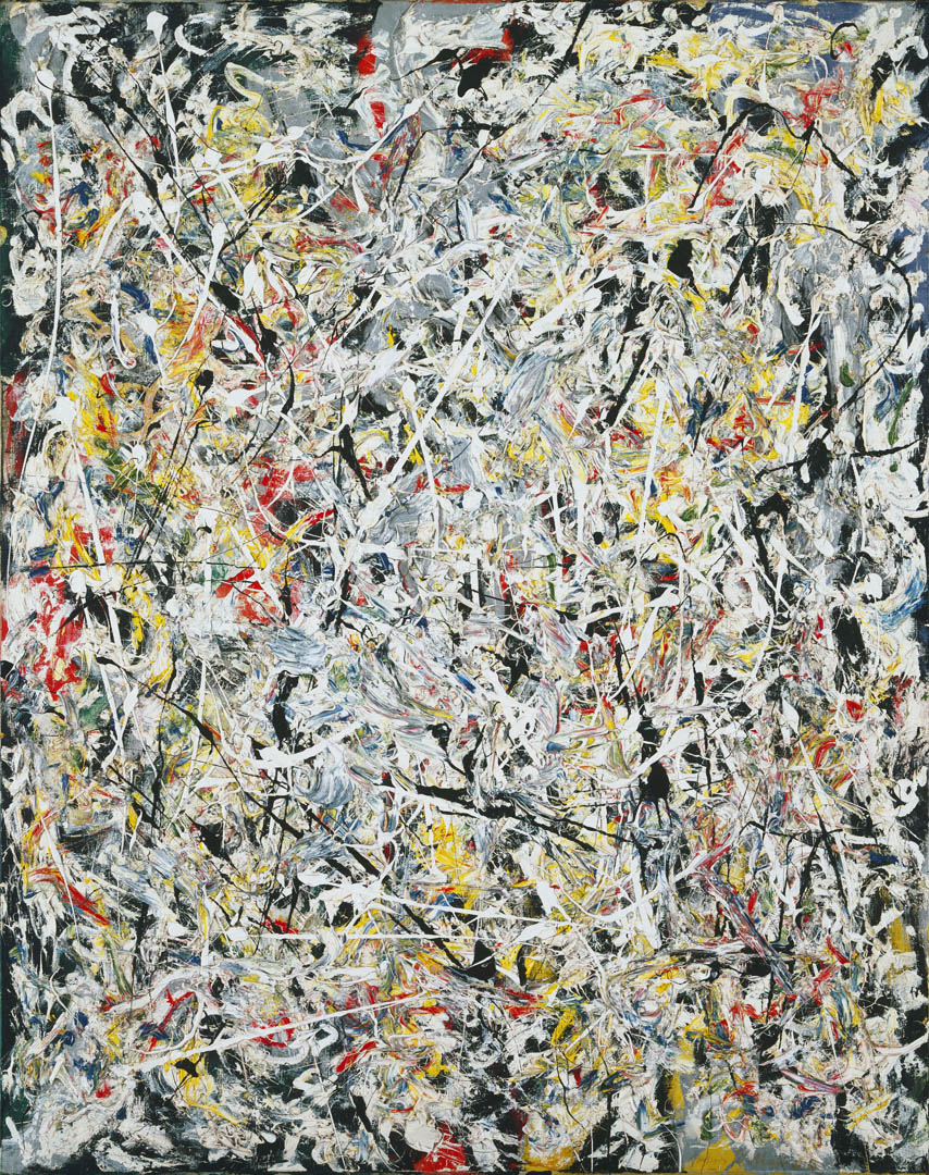 White Light - White Light Jackson Pollock - HD Wallpaper 