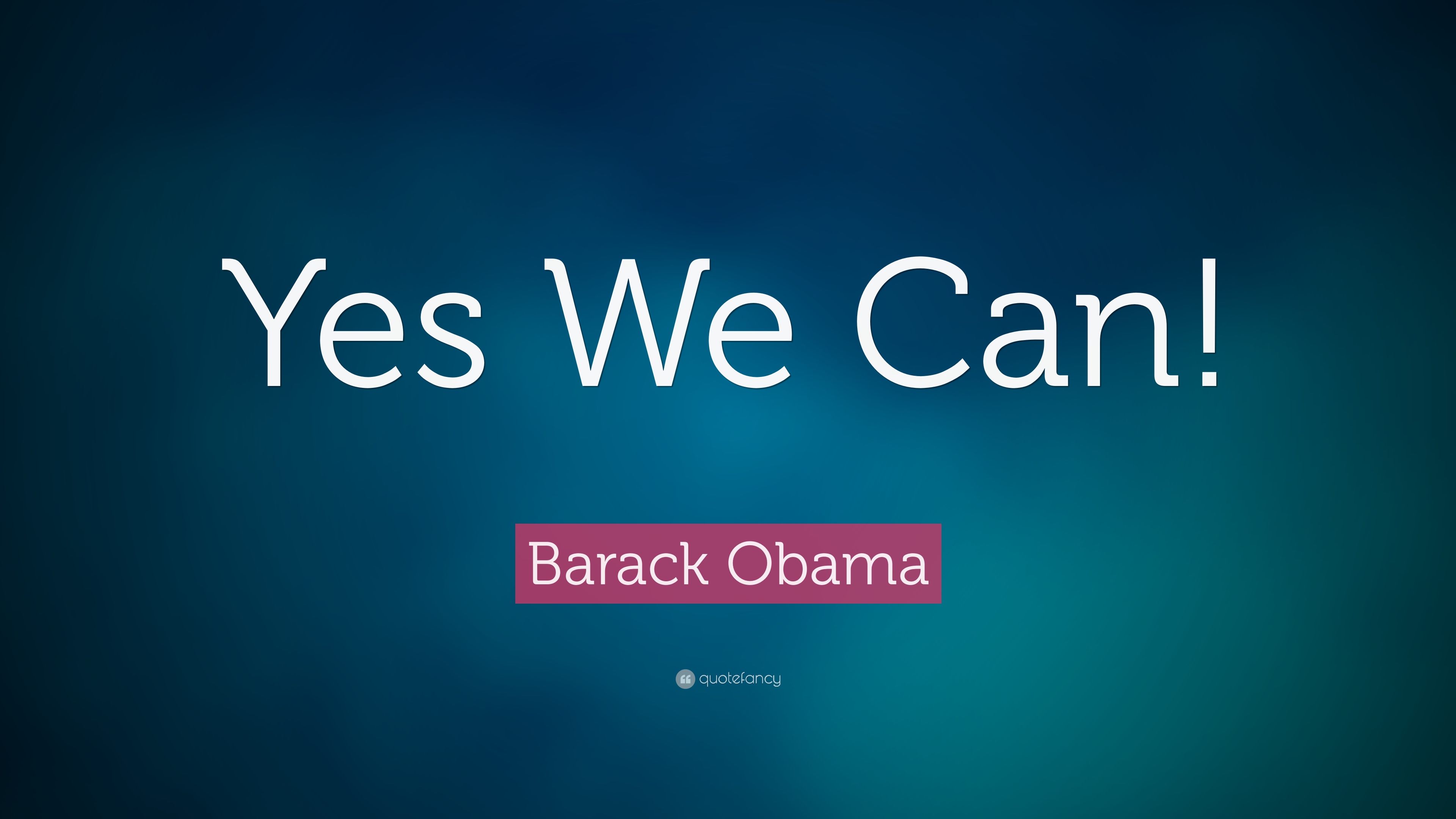 Barack Obama Quote - Yes We Can Do It Quotes - HD Wallpaper 