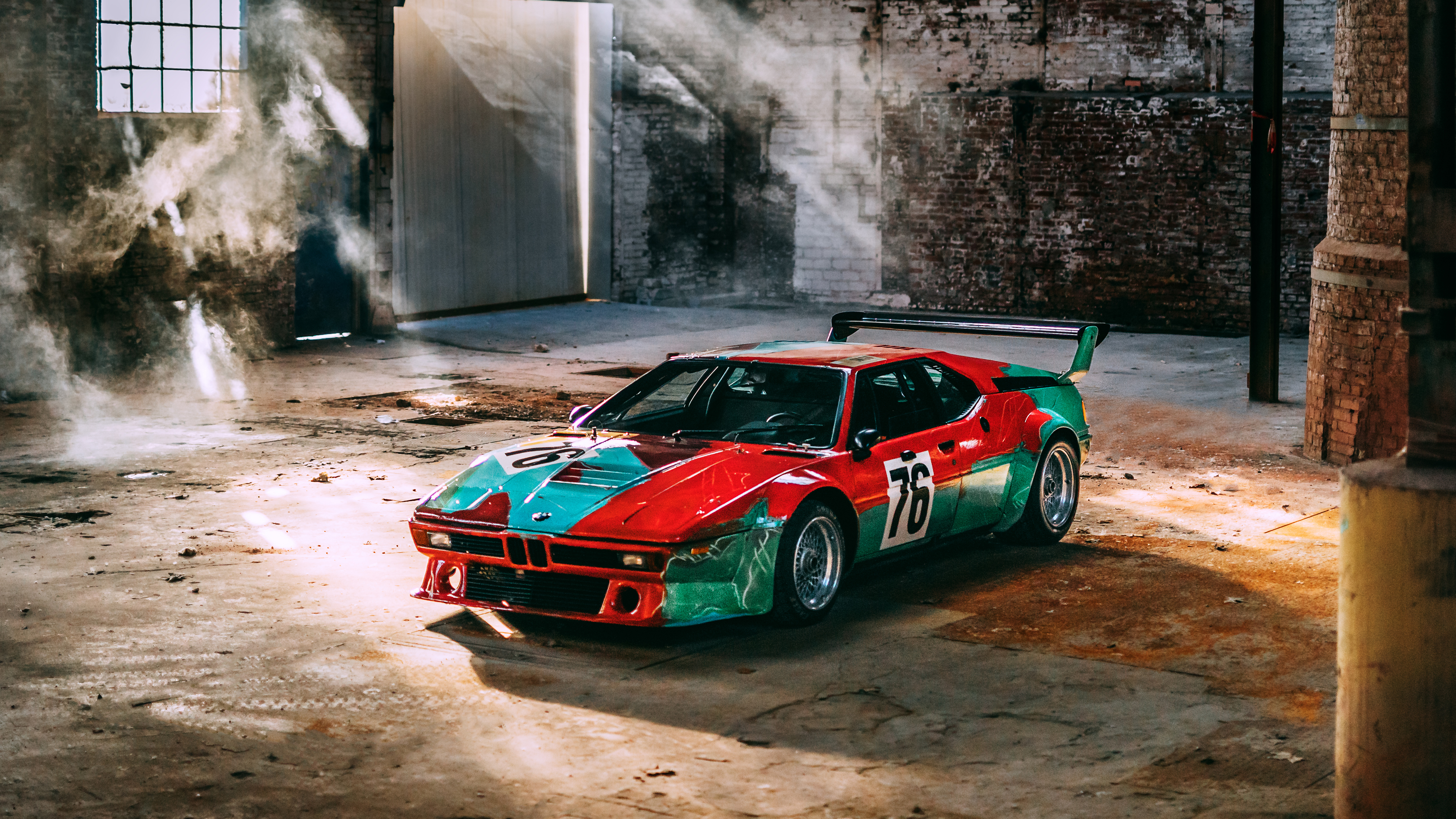 Bmw M1 Art Car - HD Wallpaper 