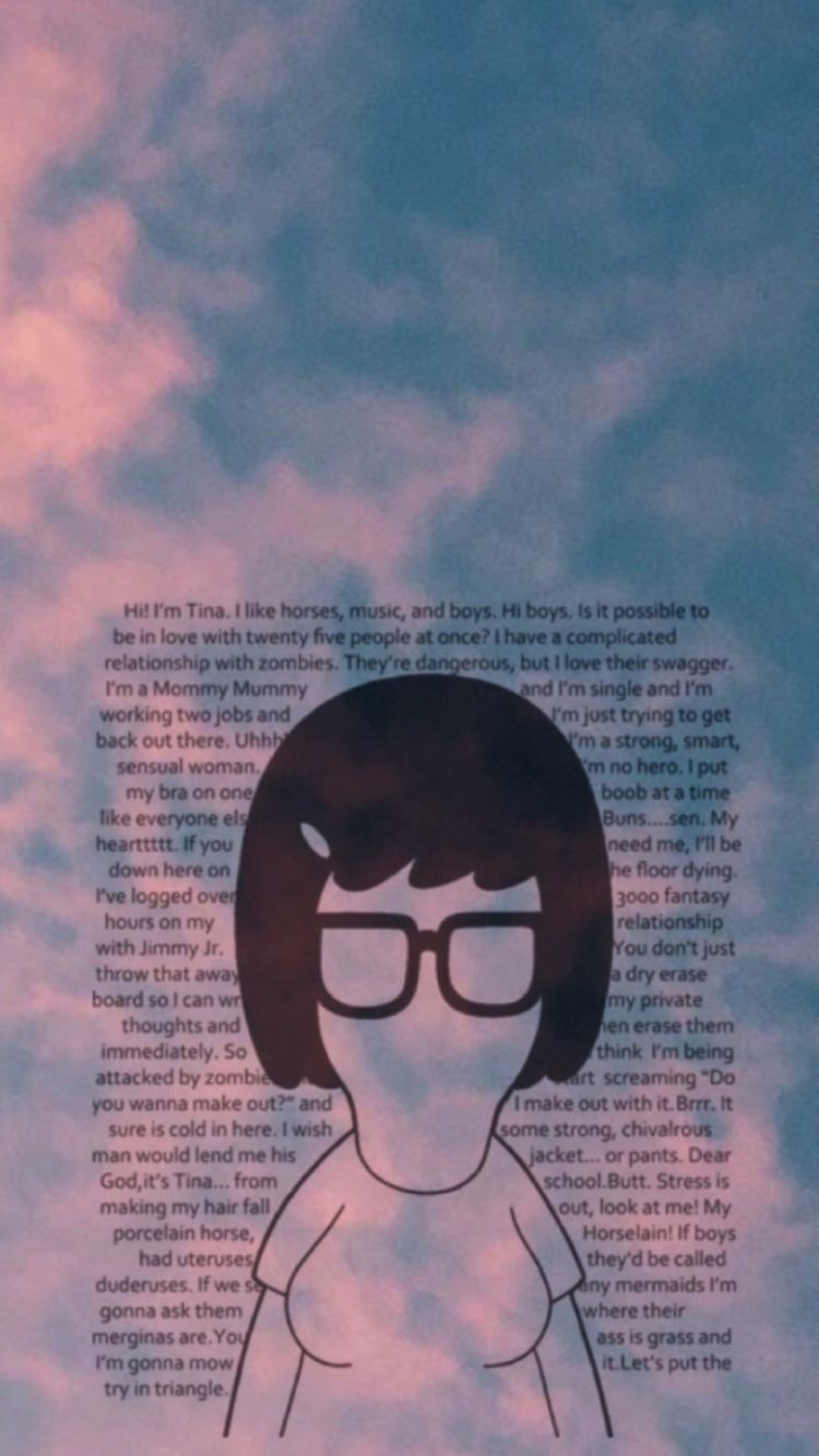 Hi I M Tina Bob S Burgers Iphone Wallpaper - Bobs Burgers Wallpaper Tina - HD Wallpaper 