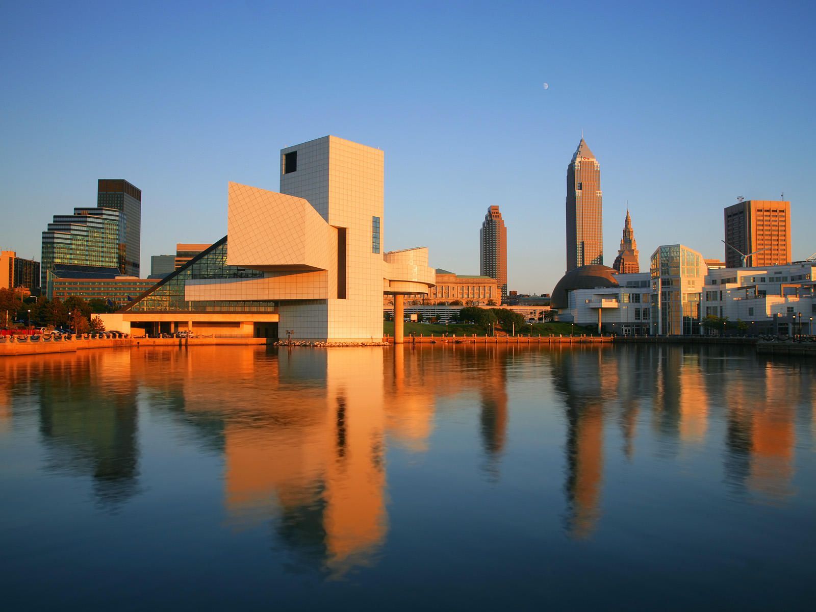 Cleveland, Ohio - Downtown Cleveland Ohio - HD Wallpaper 
