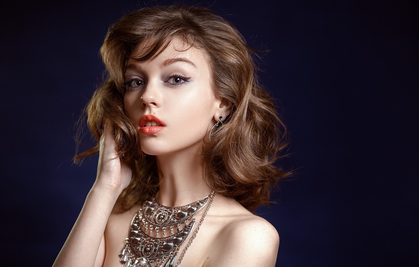 Photo Wallpaper Look, Girl, Sweetheart, Model, Hair, - Photo Shoot - HD Wallpaper 