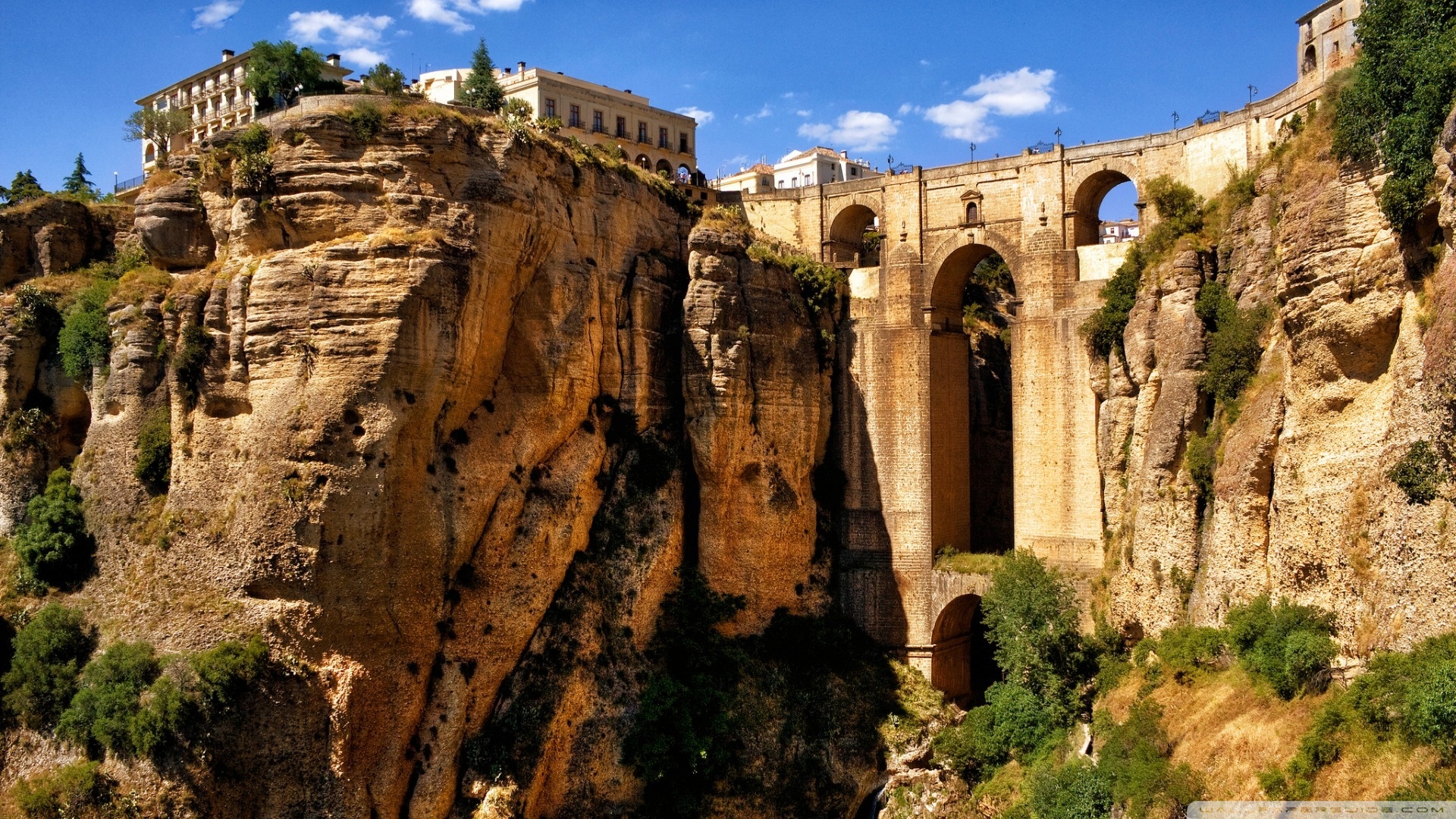 Puente Nuevo - HD Wallpaper 