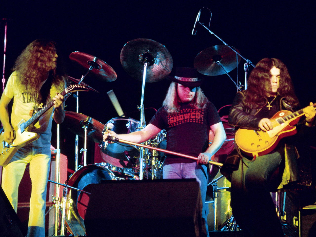 Lynyrd Skynyrd Live 1970 - HD Wallpaper 