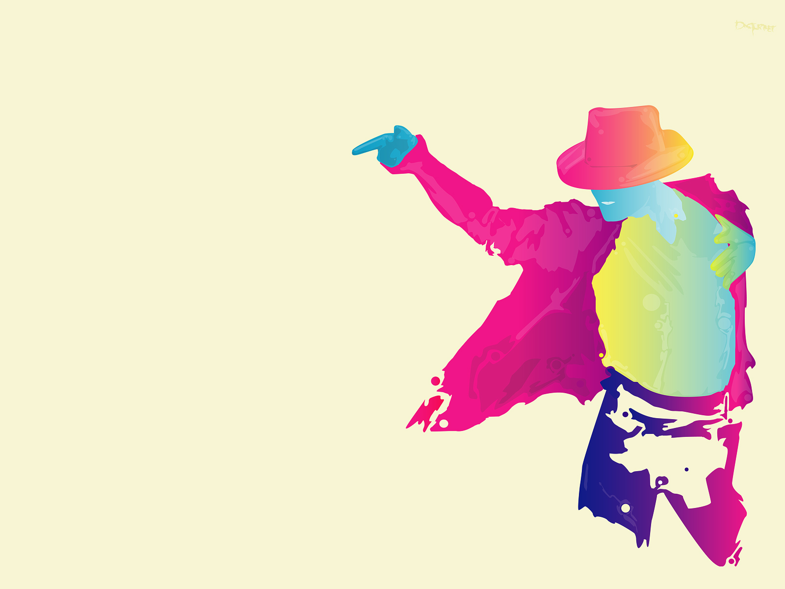 Colored Michael Jackson Wallpaper Wallpaper Wallpaperlepi - Michael Jackson Wallpapers Hd - HD Wallpaper 