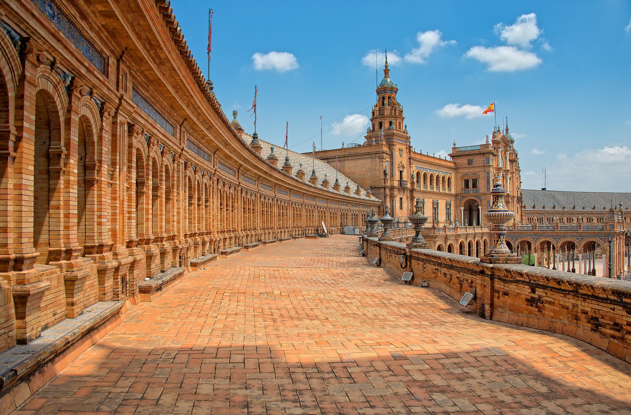 Plaza De España - HD Wallpaper 
