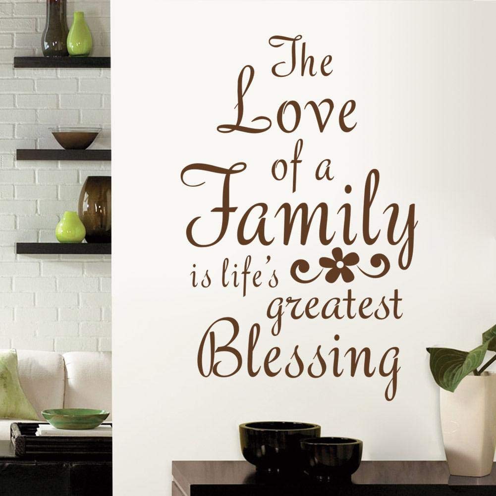 Love Greatest Blessing Love Family Quotes - HD Wallpaper 