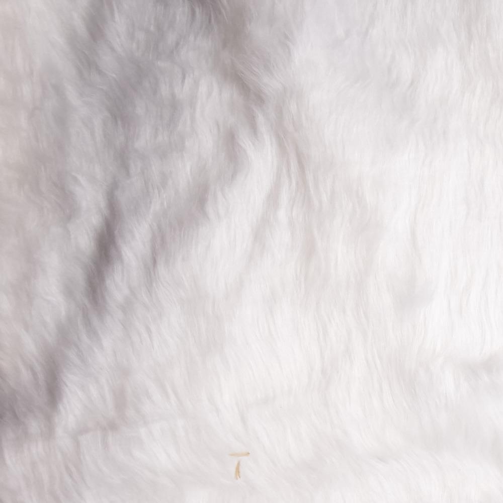Faux Fur Texture White - HD Wallpaper 