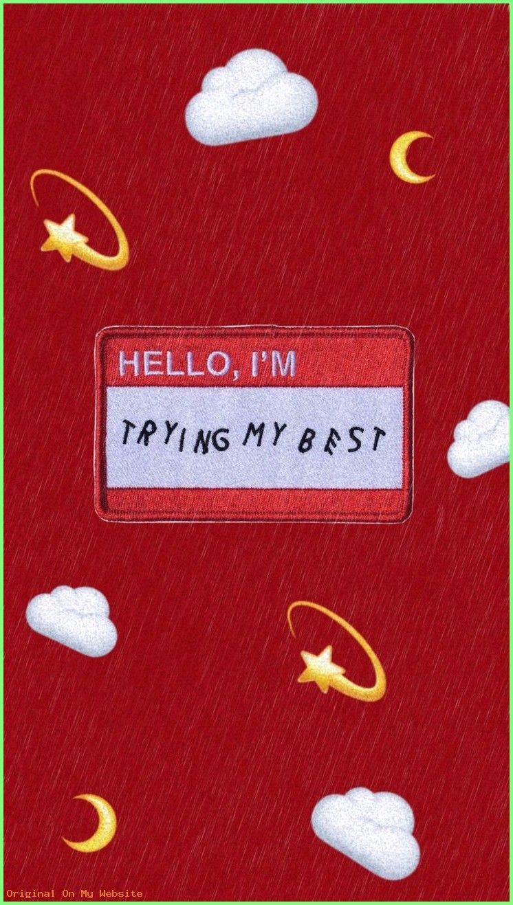 Hello I M Trying My Best - HD Wallpaper 