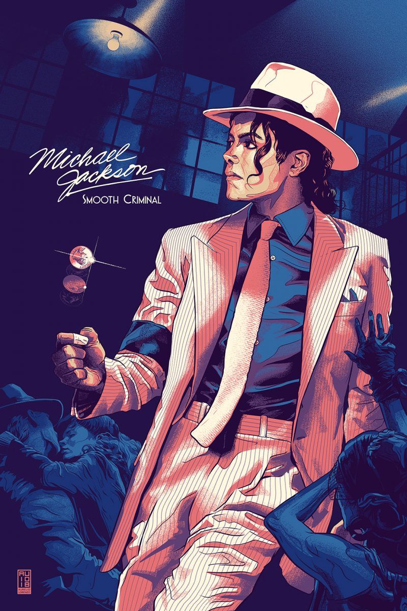 Michael Jackson Smooth Criminal Poster - HD Wallpaper 