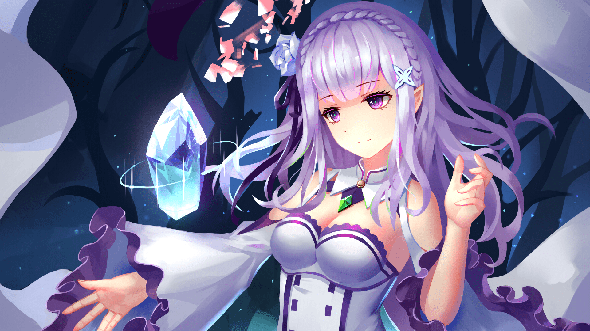 Emilia Re Zero Art 19x1080 Wallpaper Teahub Io Emilia Re Zero Art 19x1080 Wallpaper Teahub Io