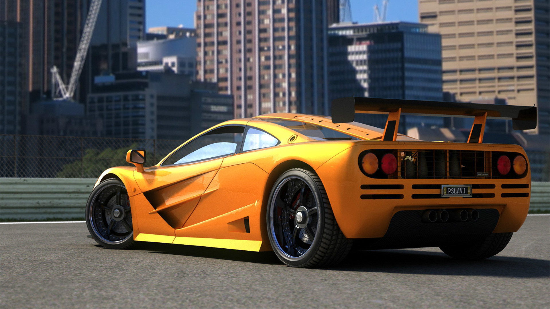 Mclaren F1 Lm Street - HD Wallpaper 