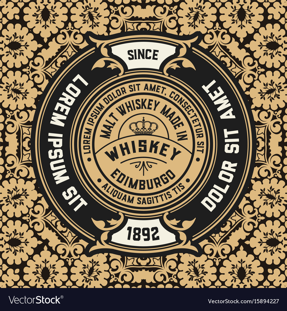 Whiskey Label - HD Wallpaper 