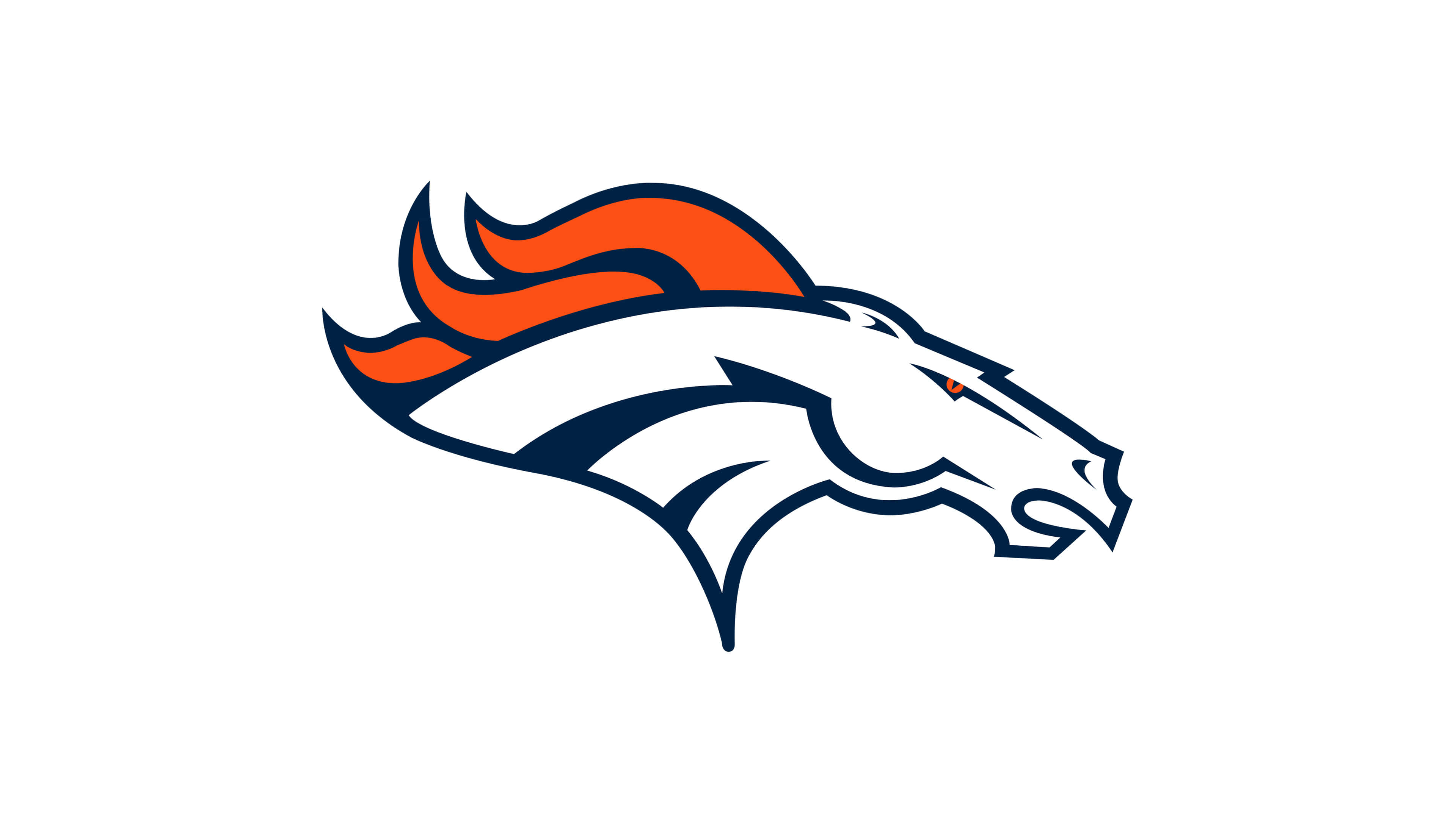 Denver Broncos Nfl Logo Uhd 4k Wallpaper - Denver Broncos Logo 2018 - HD Wallpaper 