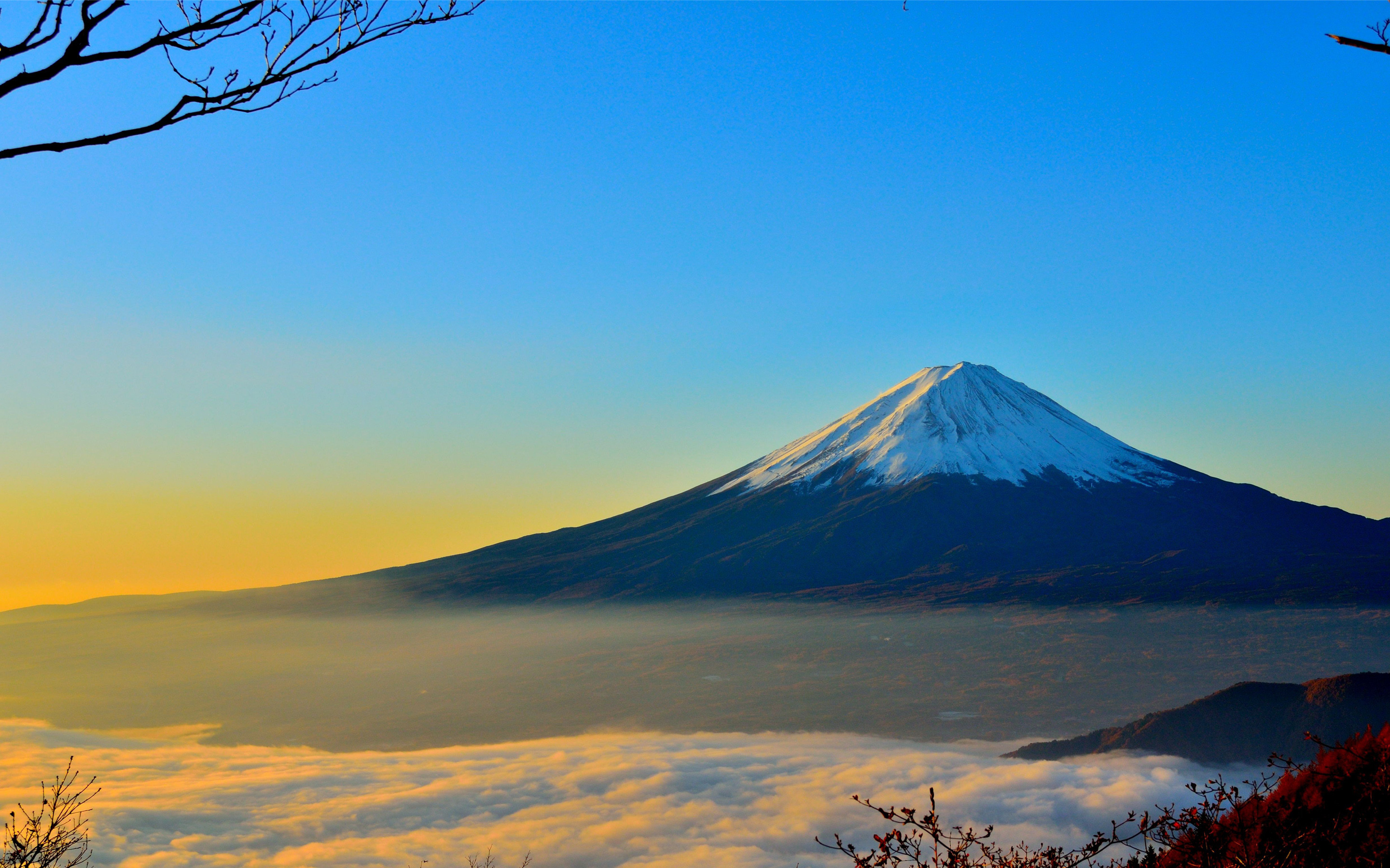 Mount Fuji Wallpaper In Mac Os X Lion Hd Desktop Wallpaper - Fuji Wallpaper Hd - HD Wallpaper 