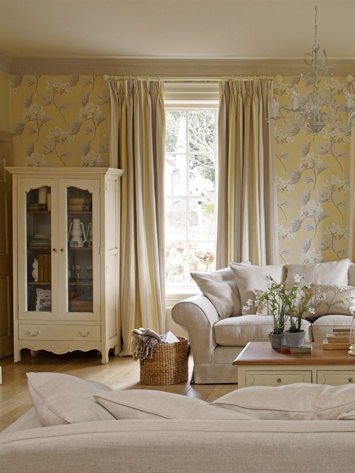 Оформление Окон В Гостиной - HD Wallpaper 